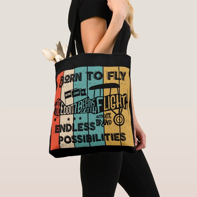 Bolsa Tote Nascido Para Voar (Criador carregado)