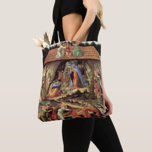 Bolsa Tote Nascimento de Cristo, Natividade Mística por Botti