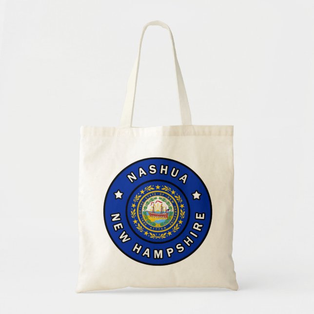 Bolsa Tote Nashua New Hampshire (Frente)