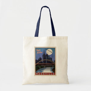 Bolsa Tote Nashville Skyline