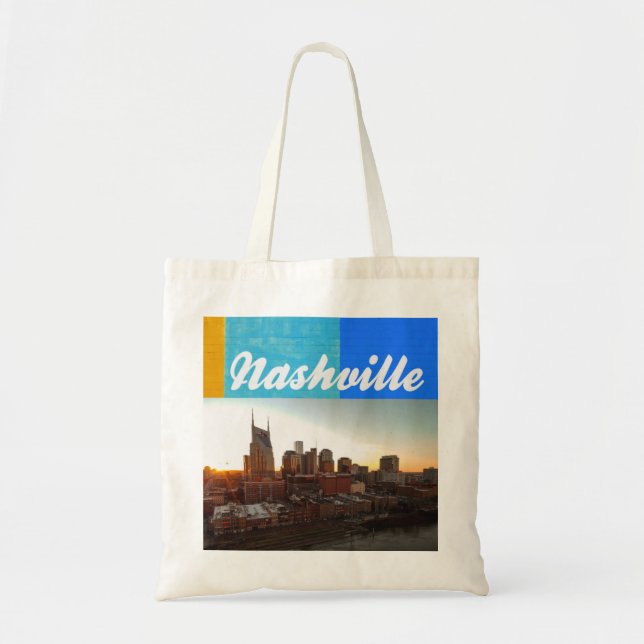 Bolsa Tote Nashville Tennessee City Scape Beauful (Frente)
