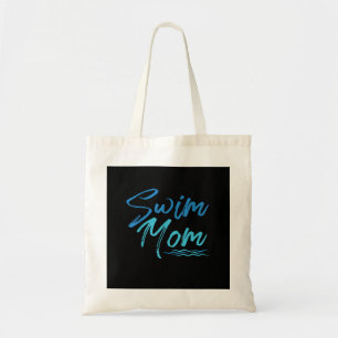 Bolsa Tote Natação Mãe Nadando Engraçado Presente Bonito