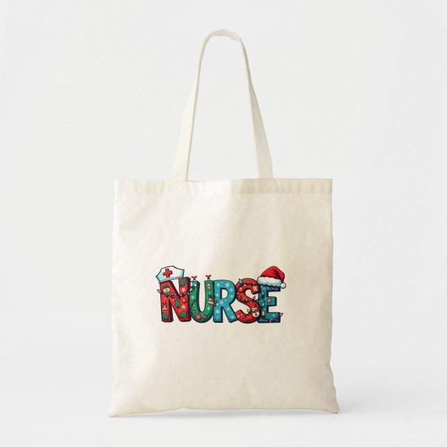 Bolsa Tote natal 2025, (Frente)