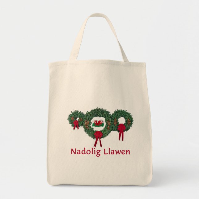 Bolsa Tote Natal 2 de Wales (Frente)