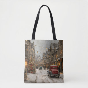 Bolsa Tote Natal Antigo