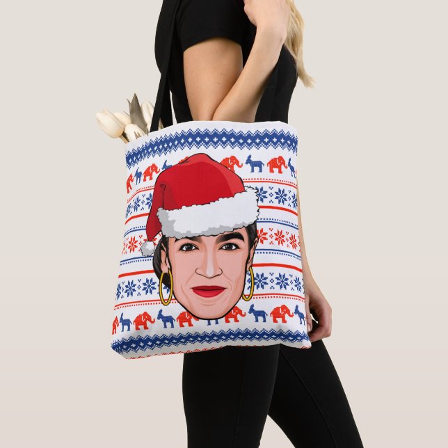 Bolsa Tote Natal AOC (Close Up)