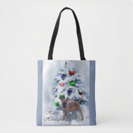 Bolsa Tote Natal belga Malinois