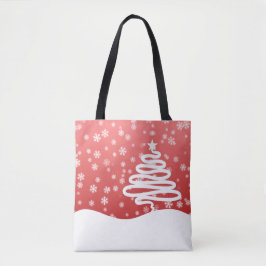 Bolsa Tote Natal branco