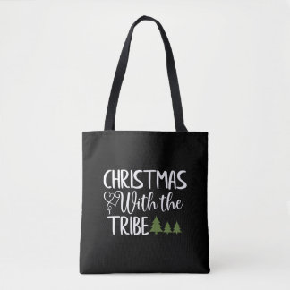 Bolsa Tote Natal Com O Dia De Natal Da Tribo