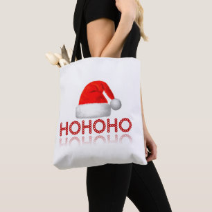 Bolsa Tote Natal de HoHo Santa