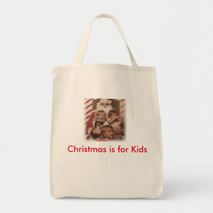 Bolsa Tote Natal de lamentação do amor dos miúdos