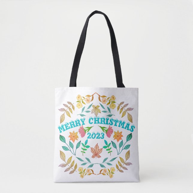 BOLSA TOTE NATAL DE MERCADO PERSONALIZADO 20XX (Frente)