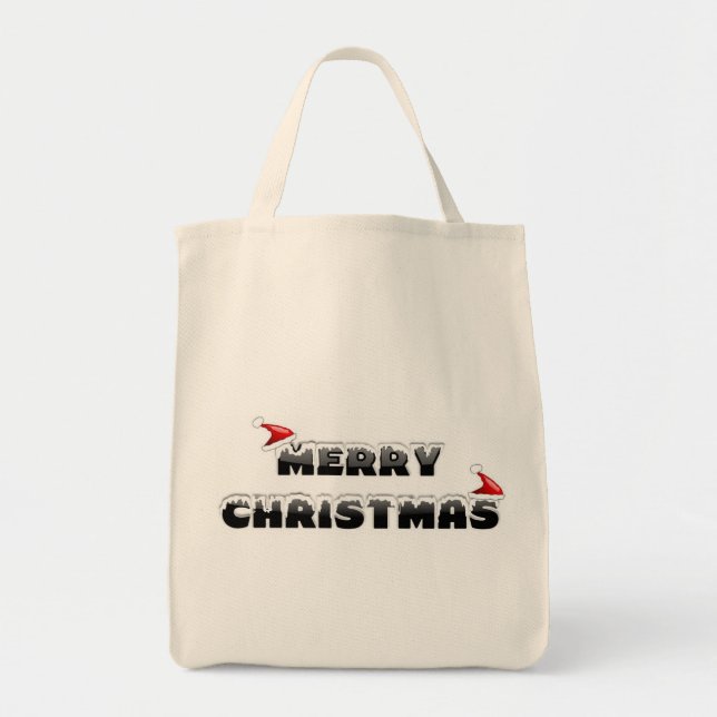 BOLSA TOTE NATAL DE MERRY NEVY (Frente)