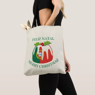 Bolsa Tote Natal de PISTA PORTUGAL Personalizado