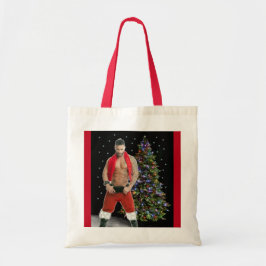 Bolsa Tote Natal dos Papais noeis Hunk Buff mais quentes