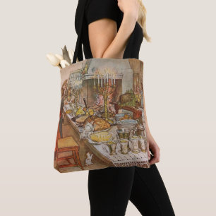 Bolsa Tote Natal Eve Carl Larsson 1904