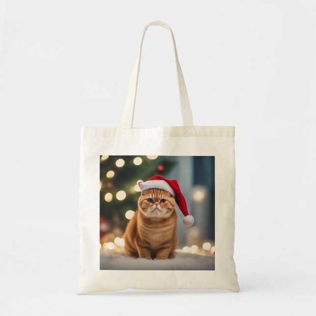 Bolsa Tote Natal Exótico (Frente)