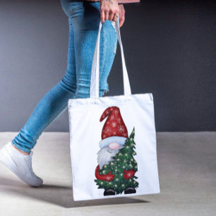 Bolsa Tote Natal Gnomo