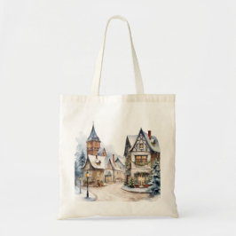 Bolsa Tote Natal House Snow