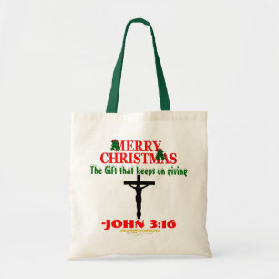 Bolsa Tote Natal Jesus