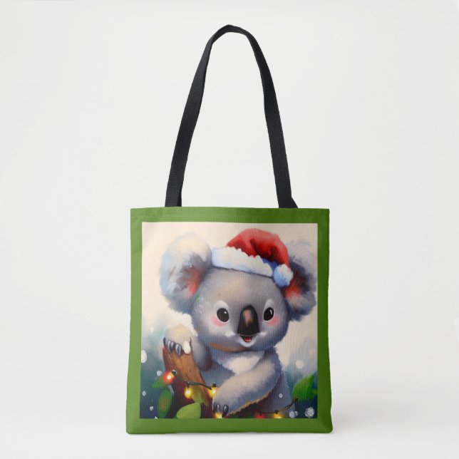 Bolsa Tote Natal Koala 2 (Frente)