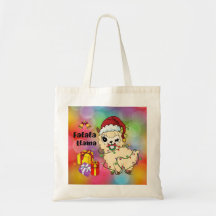 Natal Llama Tote Bag