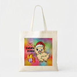 Bolsa Tote Natal Llama Tote Bag