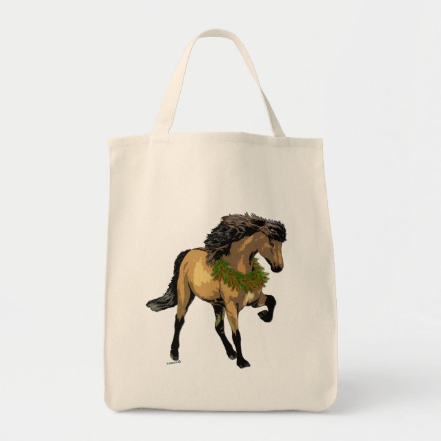 Bolsa Tote Natal Moderno (Frente)