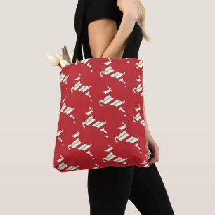 Bolsa Tote Natal Reindeer - Feriados Vermelhos