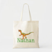 Nathan Funny Scary Velociraptor Dinossaur Art