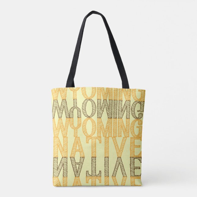 Bolsa Tote Nativo de Wyoming (Verso)