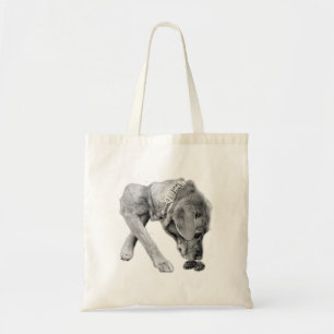 Bolsa Tote Natureza Artística Pausa em Preto e Branco