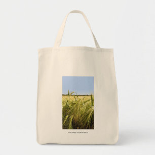 Bolsa Tote Natureza Botânica do Grão de Centeio