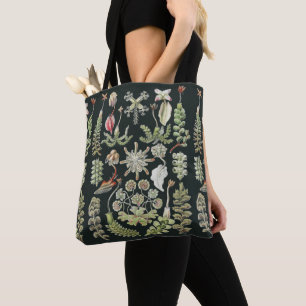 Bolsa Tote Natureza Científica Arte Ernst Haeckel Hepáticas