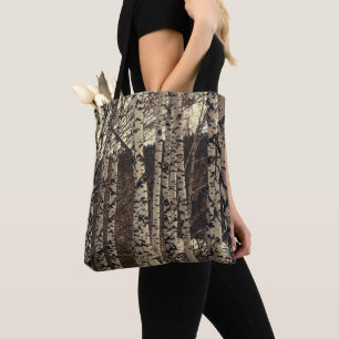 Bolsa Tote Natureza da Floresta de Birch