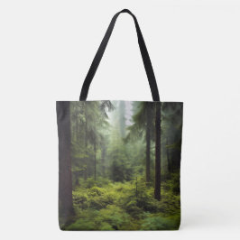 Bolsa Tote Natureza da Floresta Esmagadora