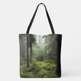 Bolsa Tote Natureza da Floresta Esmagadora