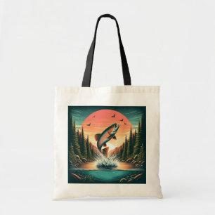 Bolsa Tote Natureza da truta-espumante