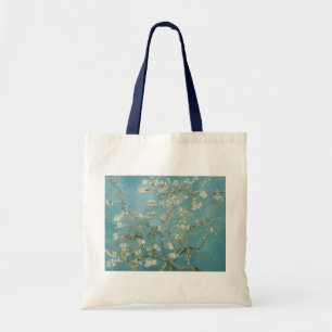 Bolsa Tote Natureza das flores da amêndoa dos ramos de Gogh d