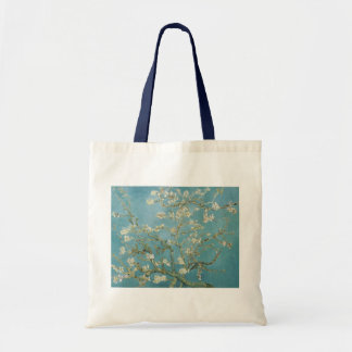 Bolsa Tote Natureza das flores da amêndoa dos ramos de Gogh d