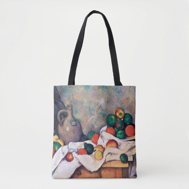 Bolsa Tote Natureza Morta com Frutas, Paul Cezanne (Frente)