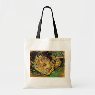 Bolsa Tote Natureza Morta Dois Girassóis Cortados por Vincent