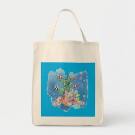 Bolsa Tote natureza oceânica