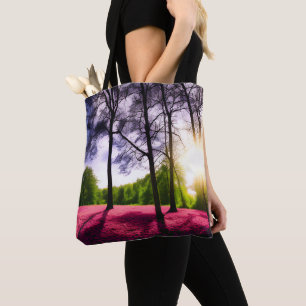 Bolsa Tote Natureza Personalizada de Imagem Personalizada de