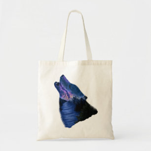 Bolsa Tote Natureza selvagem das montanhas da neve do céu