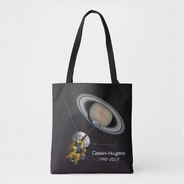 Bolsa Tote nave espacial Cassini Huygens Saturn (Frente)