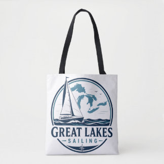 Bolsa Tote Navegação nos Grandes Lagos
