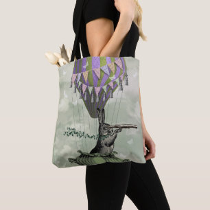 Bolsa Tote Navegando no coelho