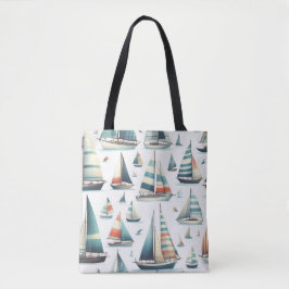 Bolsa Tote Navegue para longe