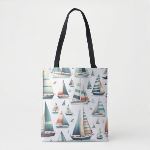 Bolsa Tote Navegue para longe